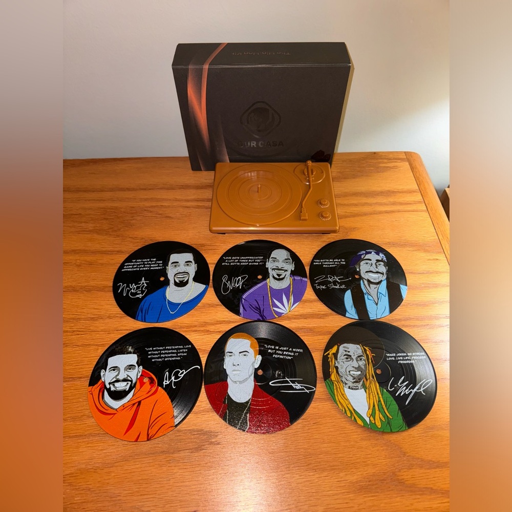 Our Casa Hip-Hop Coaster Set